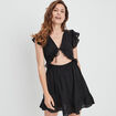 Robe évasée Liberto noir femme