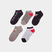 Lot 5 paires socquettes gris garçon