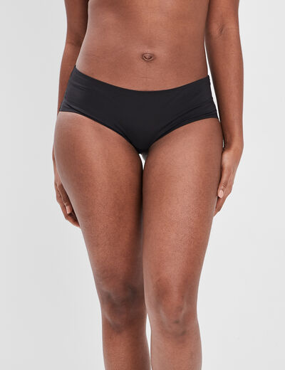 Shorty microfibre sans coutures noir femme