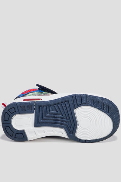 Baskets montantes Avengers bleu garçon