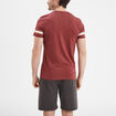 Ensemble pyjama short bordeaux homme