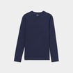 T-shirt manches longues bleu marine homme