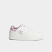 Baskets &agrave; lacets Champion RD25 rose femme
