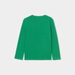 T-shirt manches longues coton Mario vert garçon