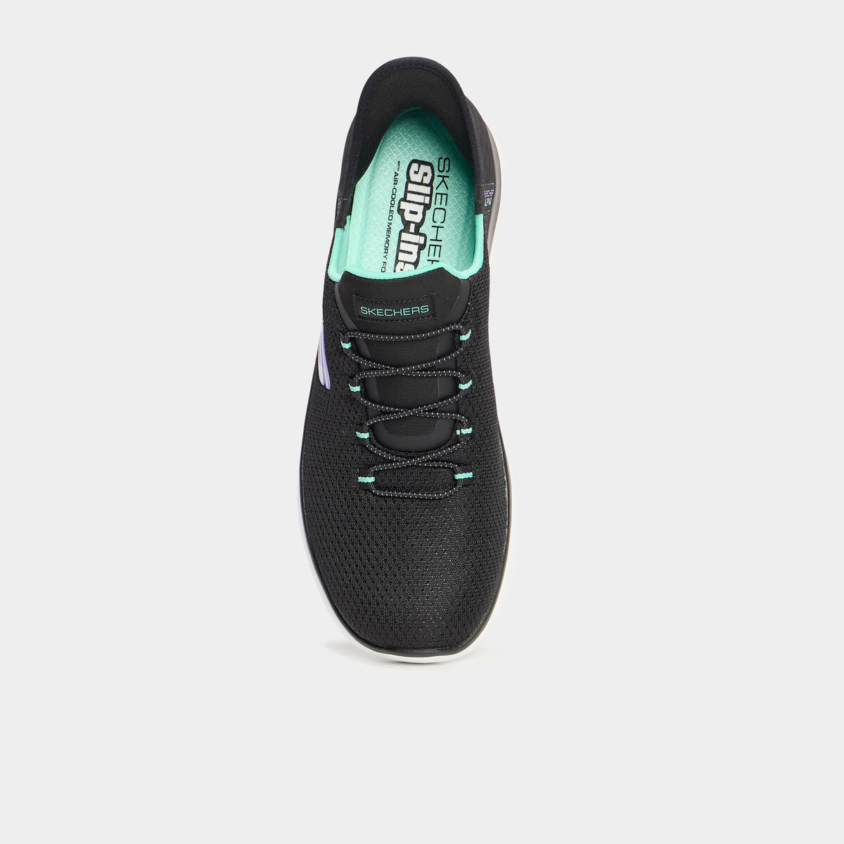Baskets running Slip-ins Skechers noir femme