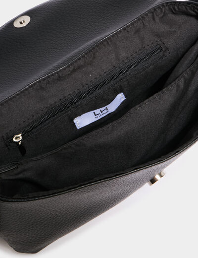 Sac avec bandoulière amovible noir femme