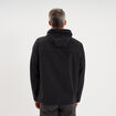 Blouson d&eacute;perlant fourr&eacute; &agrave; capuche noir homme