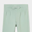 Pantalon de jogging relaxed avec noeud vert pastel b&eacute;b&eacute; fille