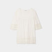 Blouse manches courtes blanc femme grande taille