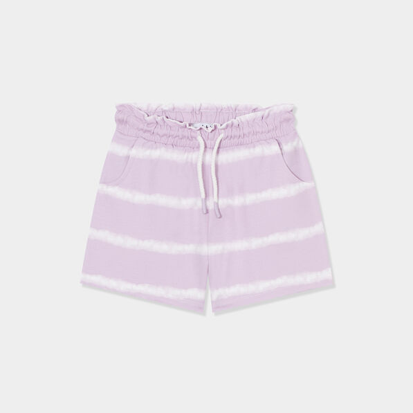 short jogging slouchy mauve fille Short jogging slouchy mauve fille