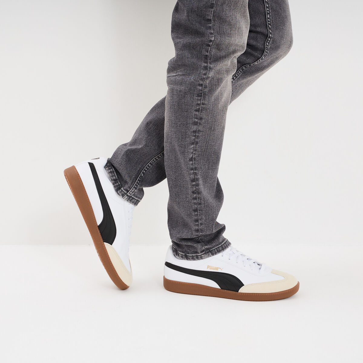 Baskets basses &agrave; lacets Puma multicolore homme