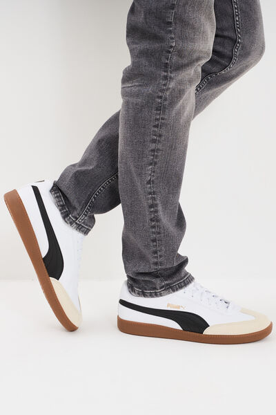 Baskets basses &agrave; lacets Puma multicolore homme