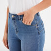 Jeans flare push up 7/8ème Mosquitos denim double stone femme