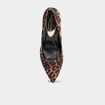 Escarpins à talons aiguilles marron femme