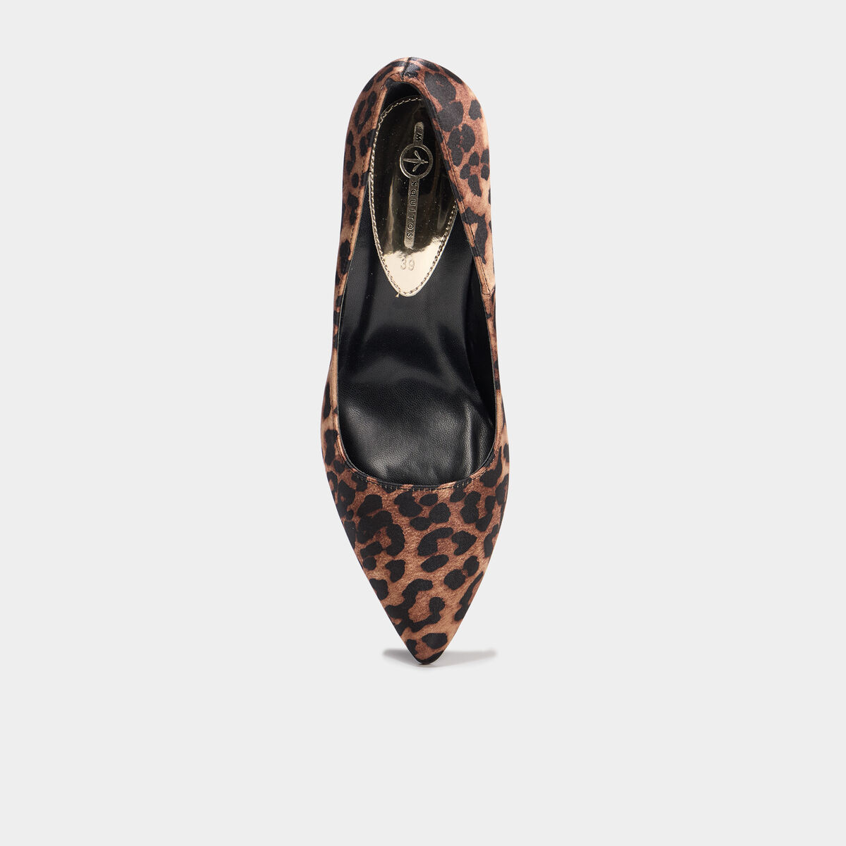 Escarpins à talons aiguilles marron femme