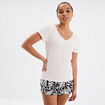 Ensemble pyjama short et t-shirt noir femme