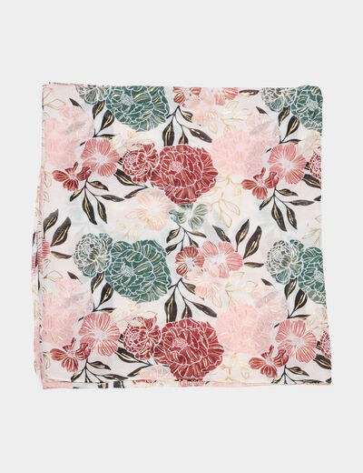 Foulard multicolore femme