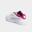 Tennis basses à scratchs Puma Carina violet fille