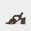 Sandales &agrave; talons Liberto noir femme