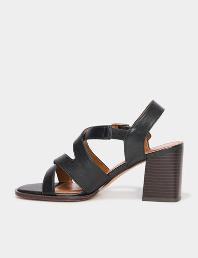 Sandales à talons Liberto noir femme