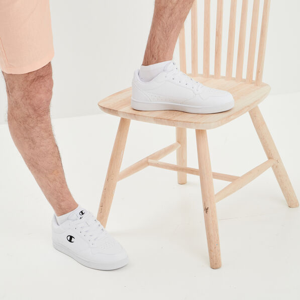 Tennis à lacets Champion Newcourt blanc homme