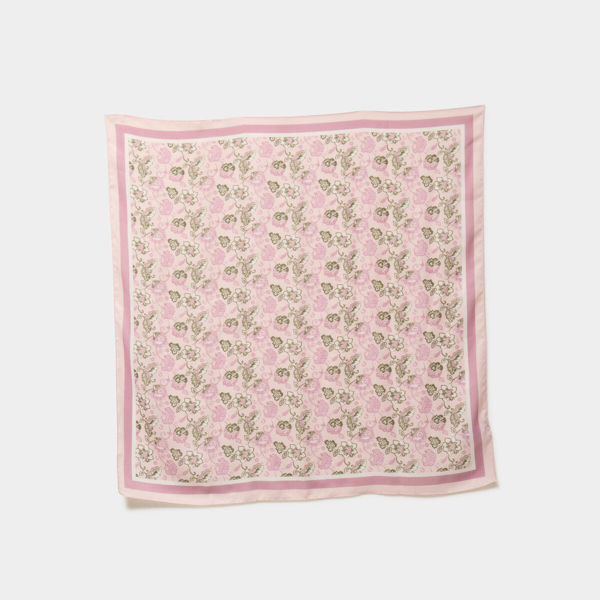 Foulard rose femme
