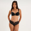 Shorty en dentelle noir femme