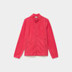 Veste polaire zipp&eacute; manches longues rose femme