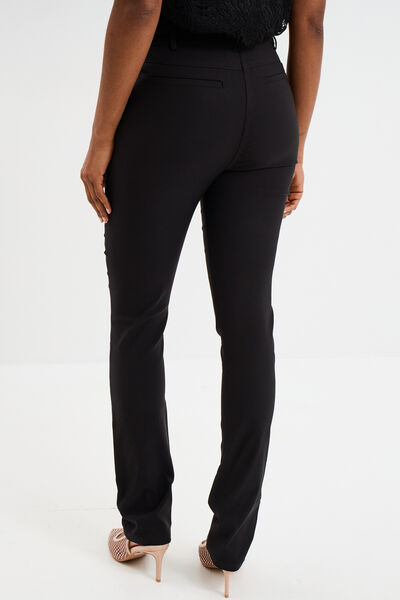 Pantalon stretch taille haute Mosquitos noir femme