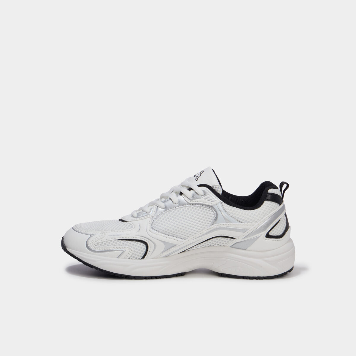 Baskets running m&eacute;moire de forme Kappa noir femme
