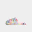 Chaussons mules à paillettes multicolore fille