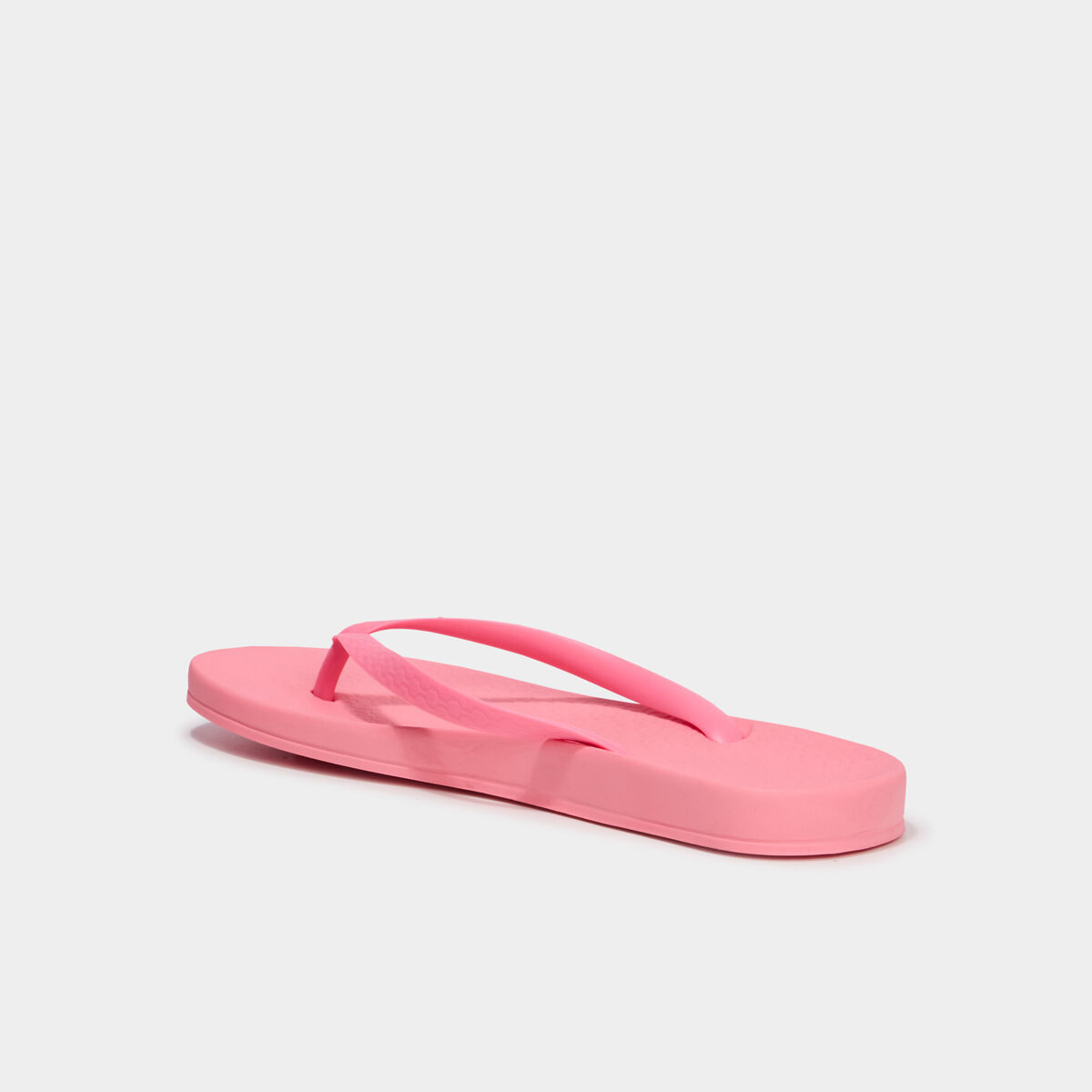 Tongs rose poudr&eacute;e femme