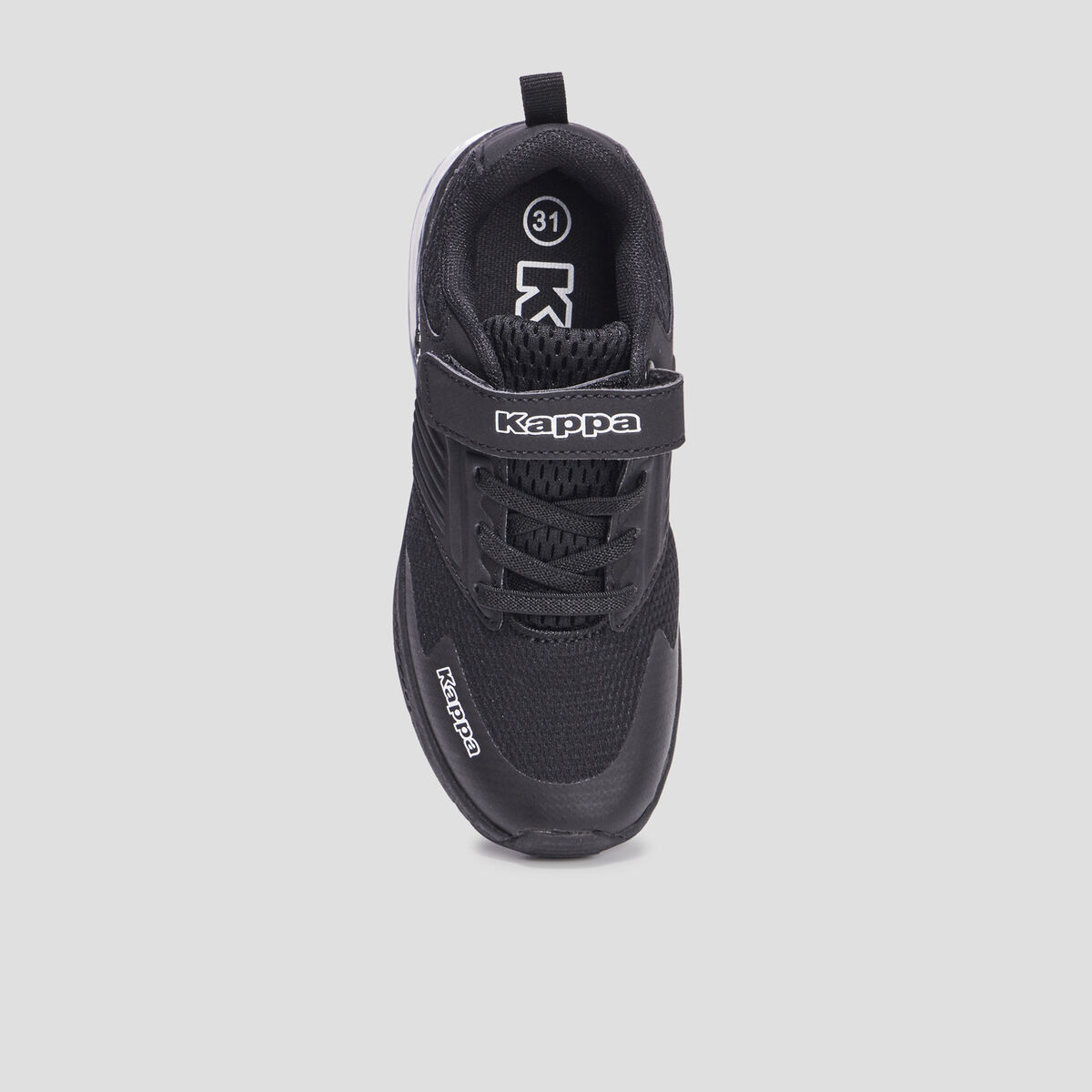 Baskets running &agrave; scratchs Kappa Myagi noir gar&ccedil;on