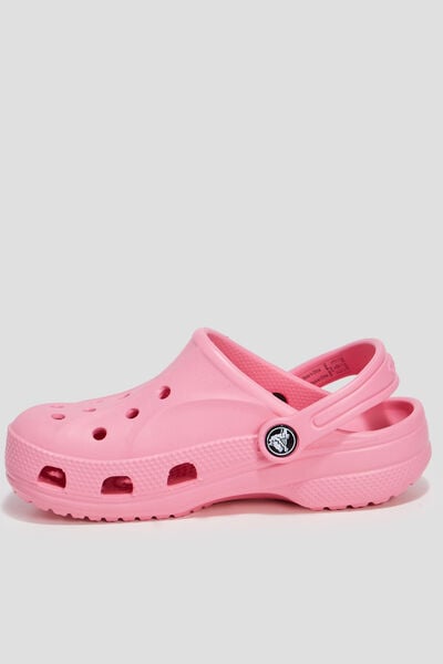 Sabots de plage Crocs rose fille