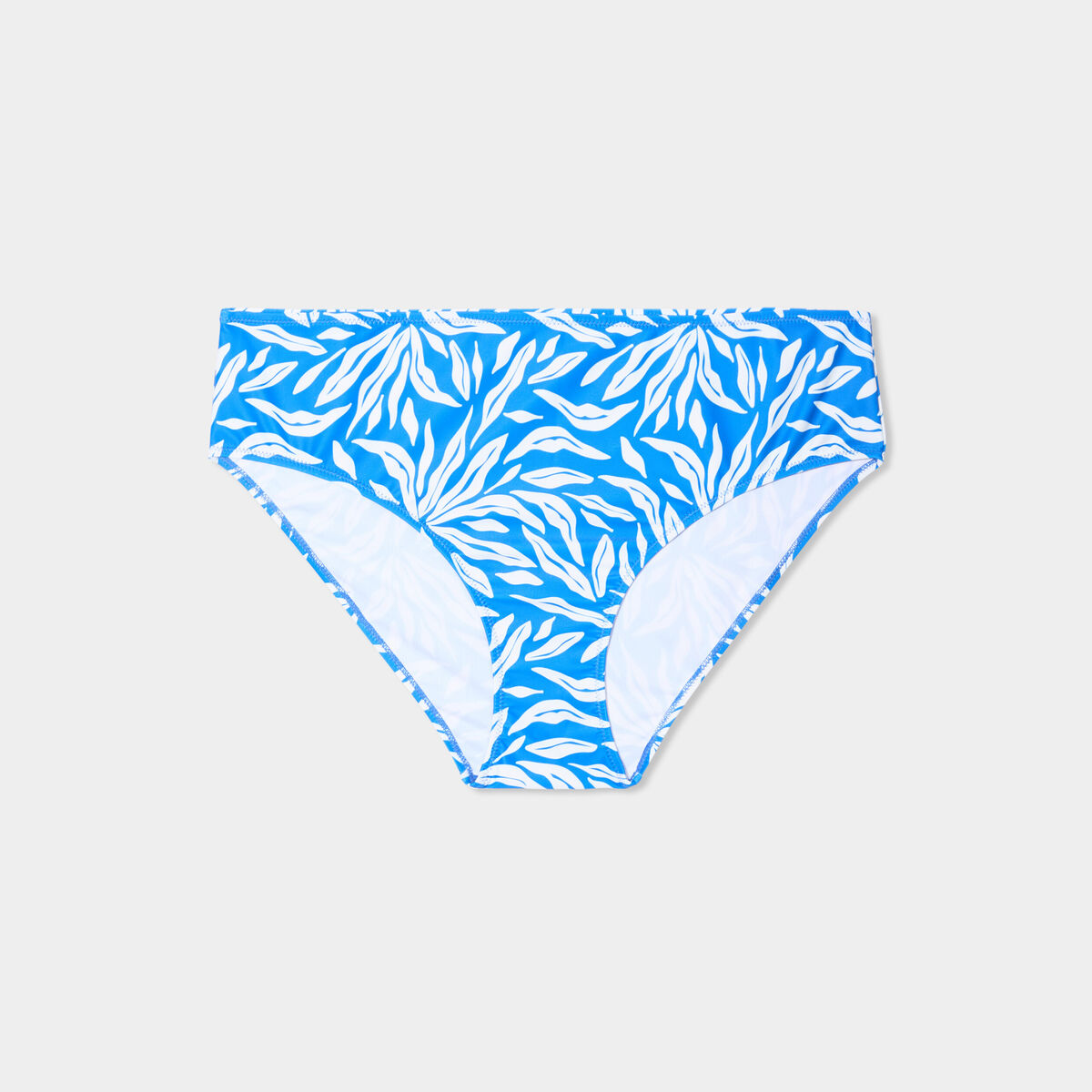 Bas de maillot de bain bleu femme grande taille