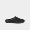 Chaussons mules noir femme