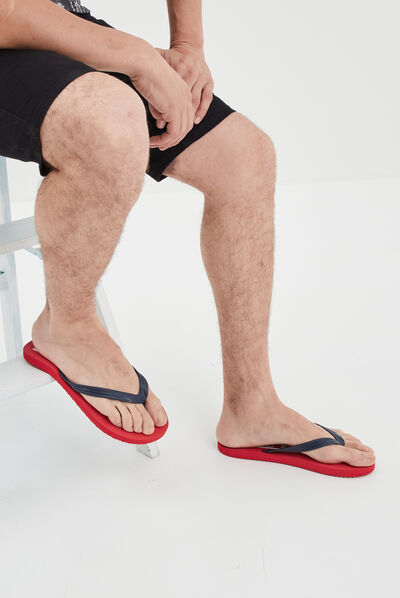 Tongs Wamea Beach rouge homme