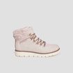 Bottines fourrées à lacets Trappeur taupe femme