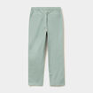 Pantalon chino droit taille ajustable vert pastel gar&ccedil;on