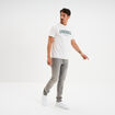 Jeans denim straight 5 poches Creeks denim gris homme