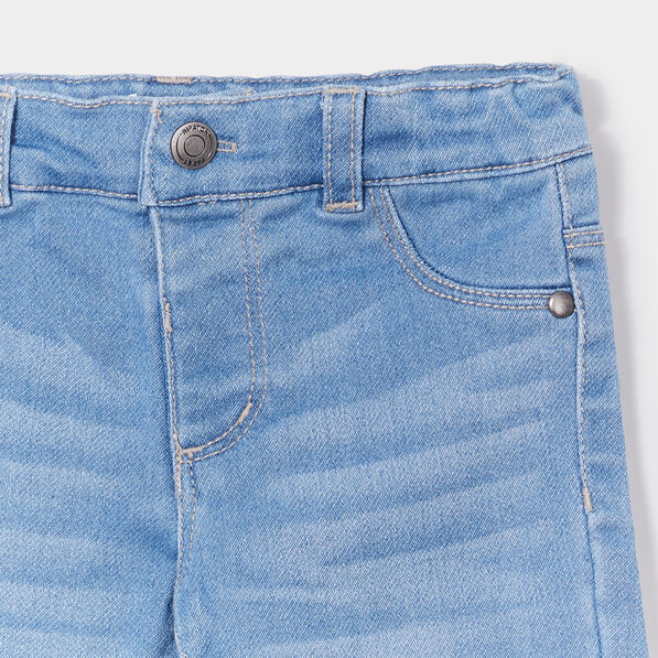 Jeans slim 4 poches taille ajustable denim double stone bébé garçon