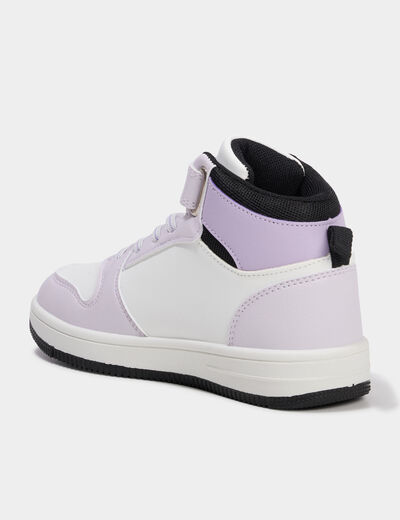 Baskets montantes Hello Kitty Kuromi violet fille