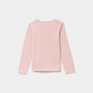 Ensemble pyjama pantalon et t-shirt rose clair fille