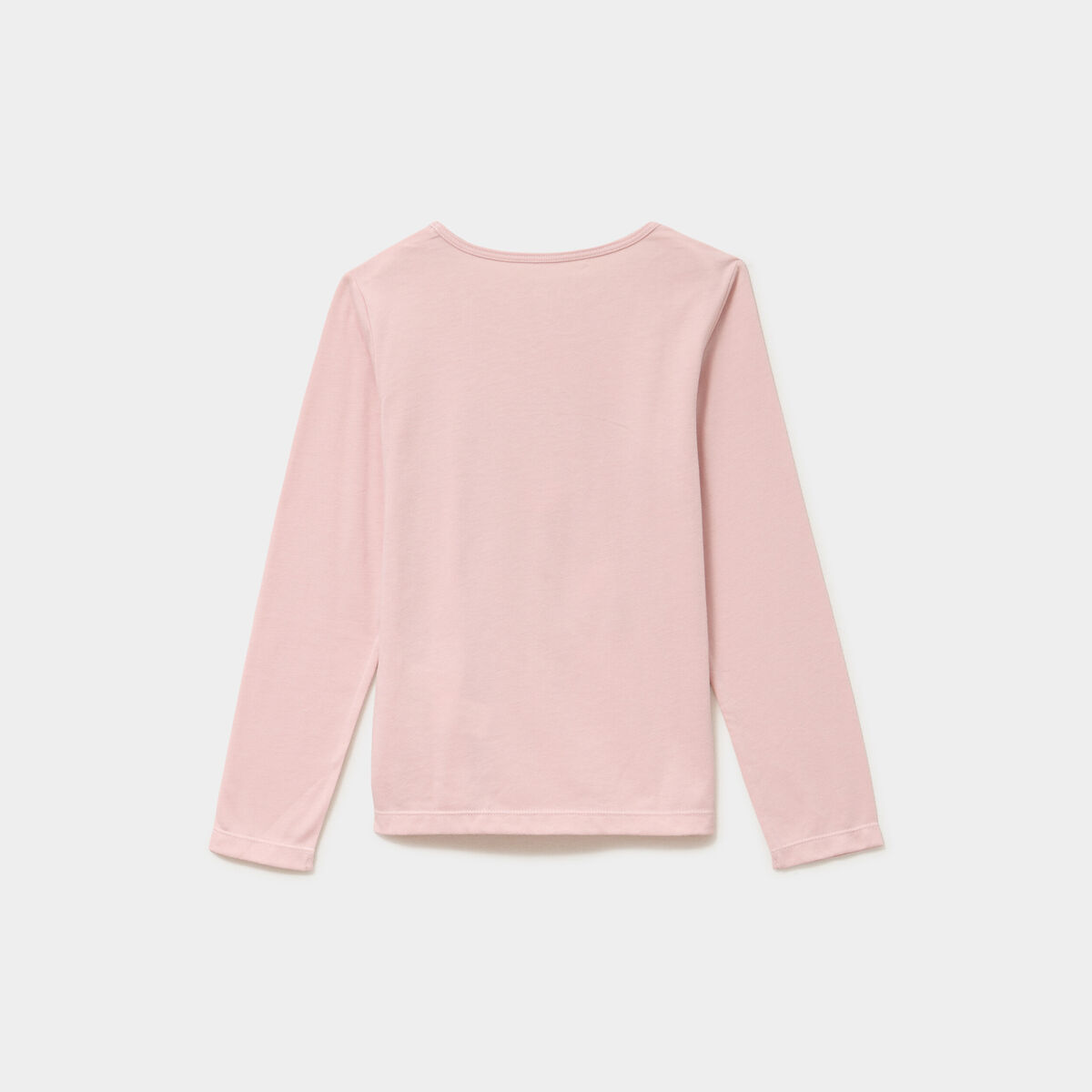 Ensemble pyjama pantalon et t-shirt rose clair fille