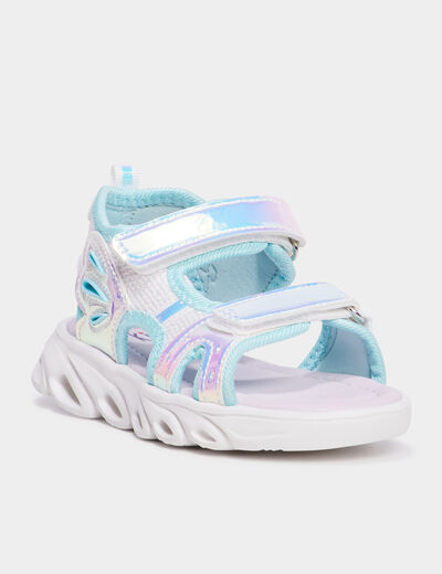 Sandales holographiques KIM multicolore fille