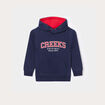 Sweat à capuche hoodie Creeks bleu marine garçon