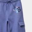 Pantalon de jogging large Stitch bleu fille