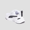 Baskets running à scratchs Puma Trinity blanc garçon