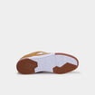 Baskets en cuir su&eacute;dine antid&eacute;rapantes marron cognac homme