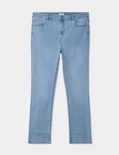 Jeans straight taille haute Modavista denim triple stone femme grande taille